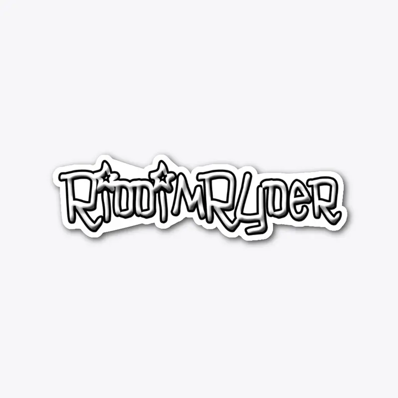 RiddimRyder Die Cut Sticker