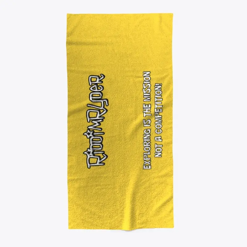 RiddimRyder Logo Beach Towel